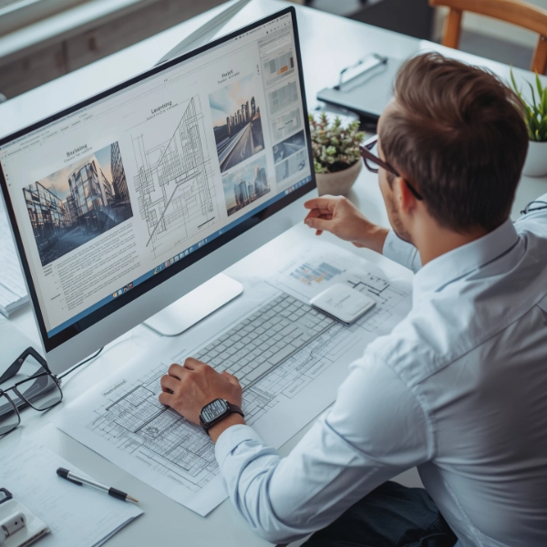 Contractor using AedisPro for AI-assisted construction takeoff and estimating