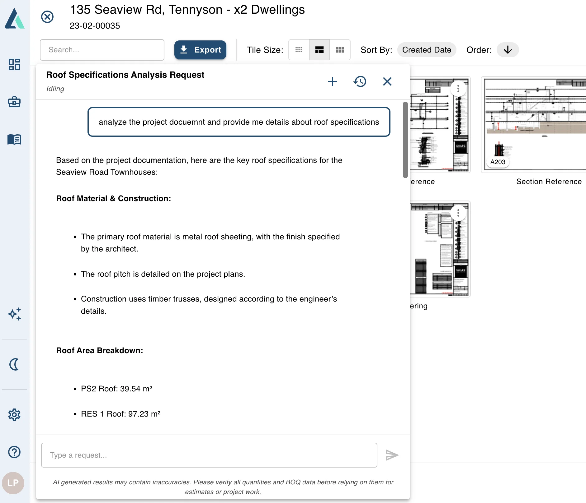 AI drawing analysis